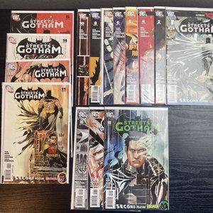 Batman: Streets of Gotham #1,2,4,5(09) #6,7,8,10,11,13,14,15,16(10)#17,18(11)
